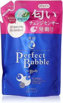 Senka Perfect Bubble для тела Сменный блок 350 мл