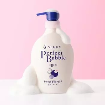 Senka Perfect Bubble для тела Sweet Floral 500 мл