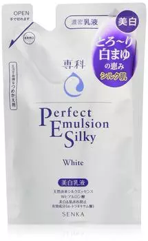 Senka Perfect Emulsion Silky White Сменный блок отбеливающей эмульсии 130 мл (Квази-лекарство)