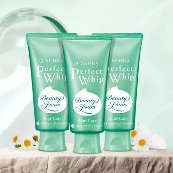 Senka Perfect Whip Acne Care 100g X 3 FREE