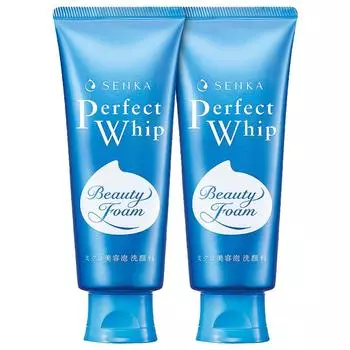 Senka Perfect Whip Facial Wash A Cleansing Foam, 150g, 2 pieces