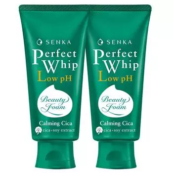 Senka Perfect Whip Low pH Calming Cica, 100 г, 2 шт.