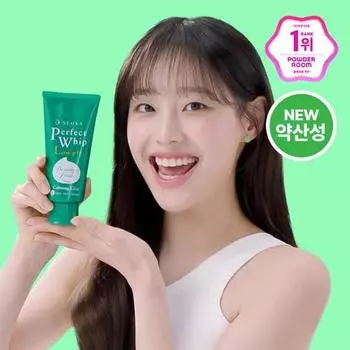 Senka Perfect Whip Low pH Calming Cica 100г, Корея очищающее средство
