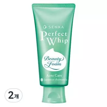 Senka Perfect Whip Очищающая пенка для лица от прыщей, 100 г, 2 шт.
