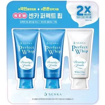 Senka Perfect Whip Пенка для умывания + Белая глина