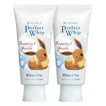 Senka Perfect Whip White Clay Pokemon, 120 г, 2 шт.