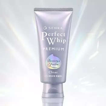 Senka Premium Perfect Whip Clear 120 г отшелушивающий уход пилинг тусклый уход профилактика акне косметическая пена [Ограниченный товар]