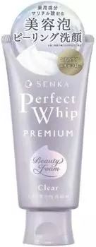 Senka Premium Perfect Whip Clear 120 г Отшелушивающий уход Пилинг Устранение тусклости Профилактика акне Прозрачность [Ограниченный товар] [Квази-лекарство]