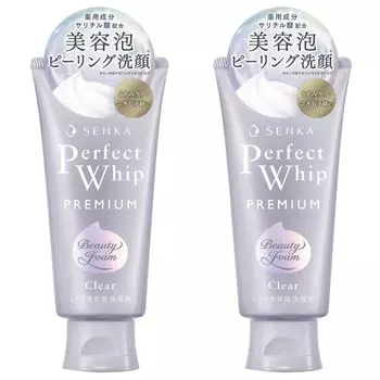 Senka Senka Premium Perfect Whip Clear очищающая пенка для лица 120 г [набор] Квази-лекарство