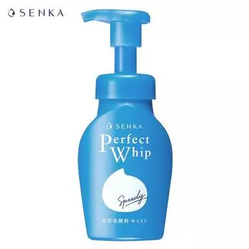Senka Speedy Perfect Whip Очищающее средство для лица 150 мл - Shiseido Japan 150 ml синий