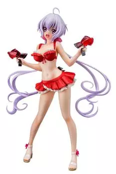 Senki Zesshou Symphogear AXZ Yukine Chris Swimsuit масштабная ПВХ окрашенная готовая фигурка Ver. 1/7