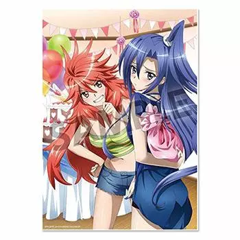 Senki Zesshou Symphogear XD UNLIMITED Визуальная акриловая пластина День рождения 2017 Канаде (Цубаса и Канаде)