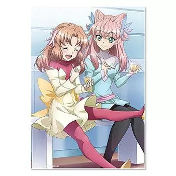 Senki Zesshou Symphogear XD UNLIMITED Визуальная акриловая тарелка День рождения 2017 Серены (Мария и Серена)