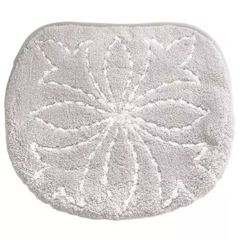 Senko Blason Toilet Lid Cover Suction Multi Type Gray Emblem Pattern Elegant 38915