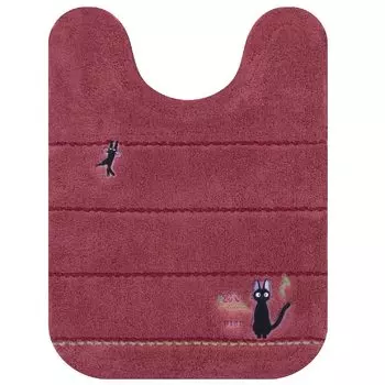 Senko Delivery Service Hirusari Длинный коврик для унитаза 80 x 60 см Rose 11860 Kiki s Прибл. ярко-розовый