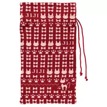 Senko Delivery Service Jiji Knit Tissue Case Red Loose Bag Type 65366 Kiki s красный