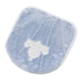 Senko NYNAS Romance Shell Toilet Lid Cover Blue 11678 Regular/Cleaning