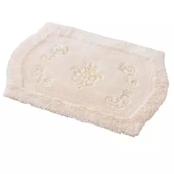Senko NYNAS Royal Palace Bath Mat 55 x 85 cm Beige Rhinestone Elegant 14645 Approx.