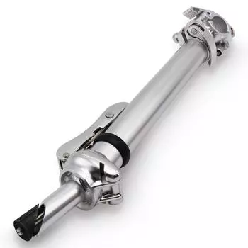 SENQI Handlebar Foldable Bicycle Riser Stem Aluminum Alloy Adjustable BSZ003 x 25.4mm 25.4mm (Silver)