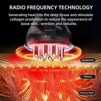 sens для улучшения внешнего вида целлюлита Устройство Массажер для целлюлита Радиочастотный, Белый