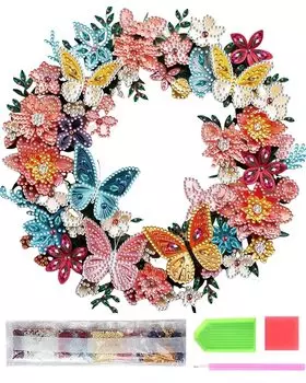 SensaBliss Diamond Art Diamond Bead Painting Kit 5D Mosaic Art Diamond Painting DIY Handmade Painting Craft Kit Cute Art Decoration Home Wall