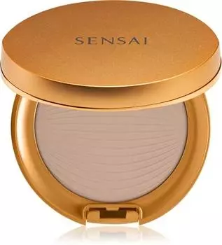 Sensai Компактная компактная пудра Silky Bronze Natural Veil Compact для сияющей и гладкой кожи TU прозрачный