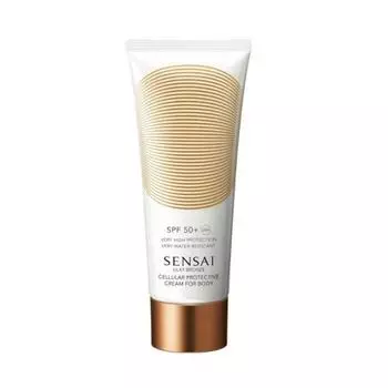 Sensai Silky Bronze Cellular Защитный крем для тела Spf50 150 мл
