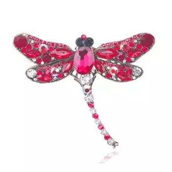 Sense Zinc Zinc Alloy Transparent Wings Dragonfly Brooch Clothes Accessories Korean Style Badge Women Brooch