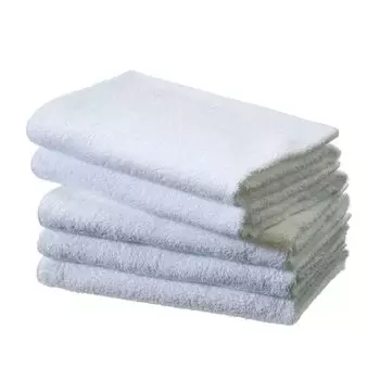 Senshu Towel Pure White Mini Bath Set of 5 Mini Bath Towel Made in Japan Senshu Towel 50 x 5 Pieces White (приблизительно. 100см)