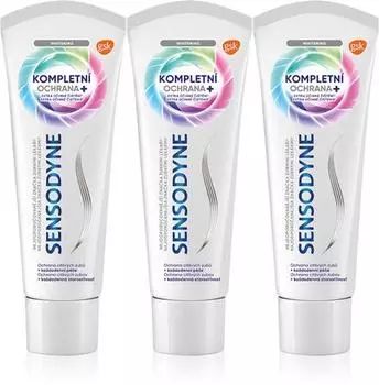 Sensodyne Complete Protection Whitening dentifrice blanchissant TU прозрачный