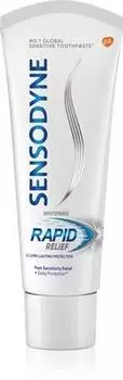 Sensodyne Rapid Whitening dentifrice blanchissant pour dents sensibles TU прозрачный