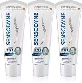 Sensodyne Repair & Protect Whitening dentifrice blanchissant pour dents sensibles TU прозрачный