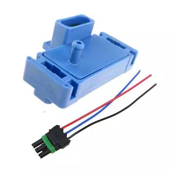 Sensor Manifold Pressure TURBO BOOST W/ Wire Plug Pigtail 5 BAR 5BAR For GM MAP