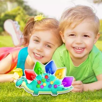 Сенсорная игрушка-пузырь «Динозавр» – Веселое снятие стресса и развитие мелкой моторики для детей 10 мл One Size