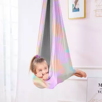 Сенсорные детские качели для дома, двухслойные, двухцветная печать, сенсорные спортивные игрушки для улицы для взрослых и детей isc 8 screws