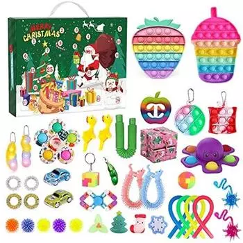 Сенсорные игрушки для детей и взрослых. Набор игрушек ручной работы, которые помогут облегчить тревогу при СДВГ.