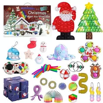 Сенсорные игрушки для детей и взрослых. Набор игрушек ручной работы, которые помогут облегчить тревогу при СДВГ.