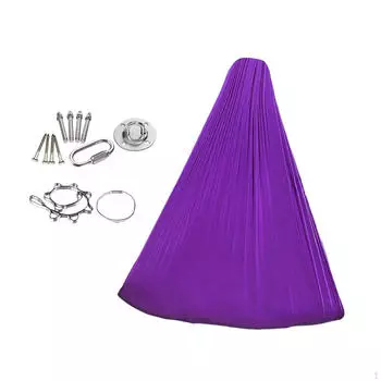 Сенсорные качели для детей, кресло для релаксации, для пикника на открытом воздухе и в помещении фиолетовый