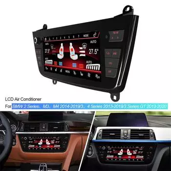 Сенсорный экран Панель управления климатом A/C Отопителя для BMW 3 4 Серии 2013-2019