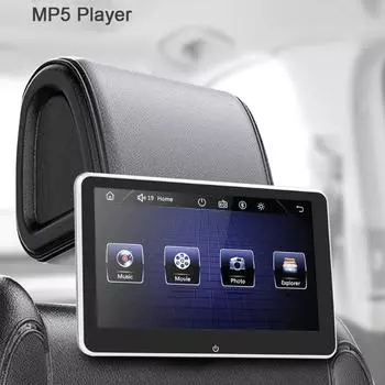 Сенсорный экран, внешний MP5-дисплей на подголовнике, автомобильная универсальная задняя развлекательная система 8 inch