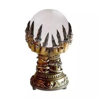 Сенсорный Хрустальный шар Ведьмы Светящаяся Рука Ведьмы Магический шар Реквизит для оформления сцены Вечеринка Red-US Plug