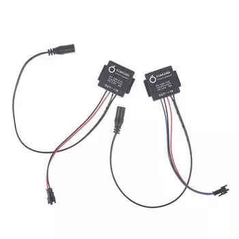 Сенсорный переключатель зеркала в ванной комнате, 1 шт., датчик для светодиодной зеркальной фары Two-color stepless dimming