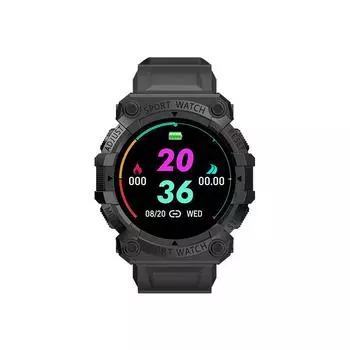 Сенсорный спортивный браслет Информация Напоминание Подсчет шагов Прогноз погоды чёрный