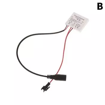 Сенсорный выключатель 12 В 1/3 А 24/36 Вт светодиодный умный одноклавишный выключатель света для зеркала сенсорный диммер для зеркала в ванной