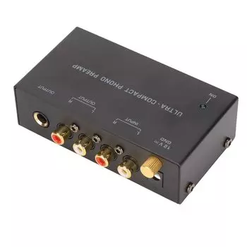Sentt Phonograph PP400 Phono Turntable Preamp Output для усилителя проигрывателя пластинок,