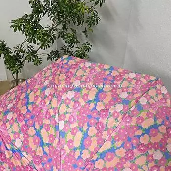 Senyu Flower Umbrella Black Glue UPF50+30 fold Automatic Sun Protection Umbrella for both Rain Sun Protection