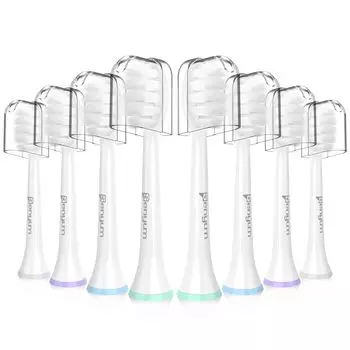 Senyum Electric Toothbrush Replacement Brush Soft Sensitive Ultra Fine Bristle Compatible with Philips Sonicare Electric Toothbrush Replacement Brush