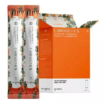 Seondeok Jeju Kerabiome X Rebalance Fresh Bubble Pack, 12 упаковок, 1 упаковка