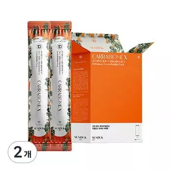 Seondeok Jeju Kerabiome X Rebalance Fresh Bubble Pack, 12 упаковок, 2 упаковки