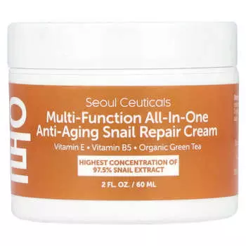 SeoulCeuticals, Multifunctional All-in-One Anti-Aging Snail Repair Cream, 60ml (2fl oz)
